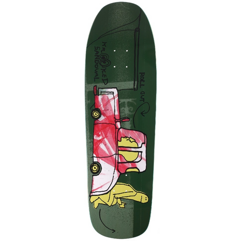 Krooked Roll Out Sandoval 9.81 Skateboard Deck