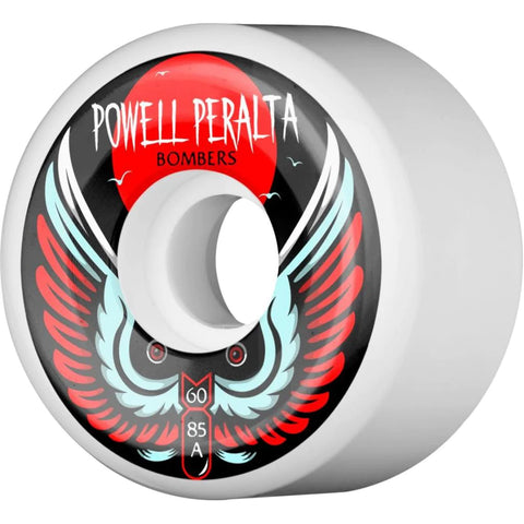 POWELL PERALTA - "BOMBER" WHEELS 60MM WHITE
