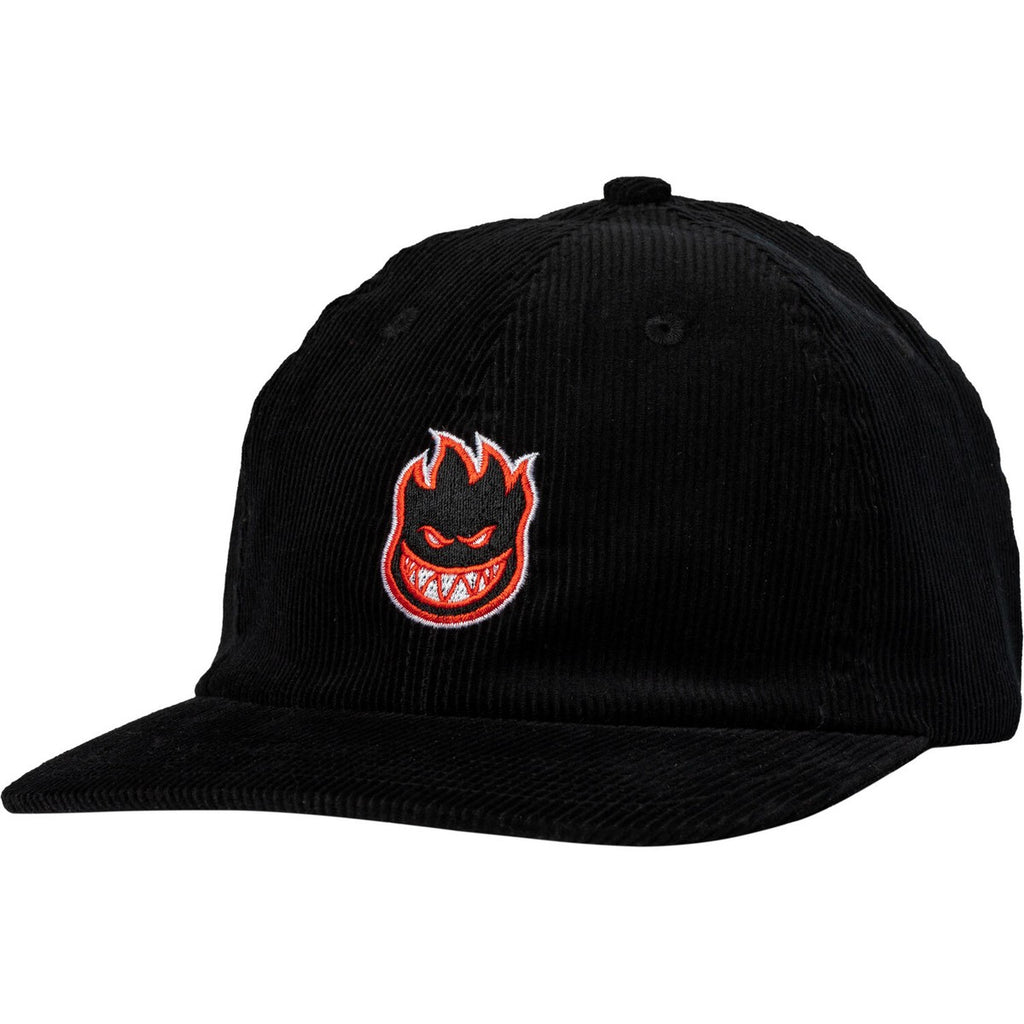 SPITFIRE - "BIG HEAD" BLACK CORD HAT
