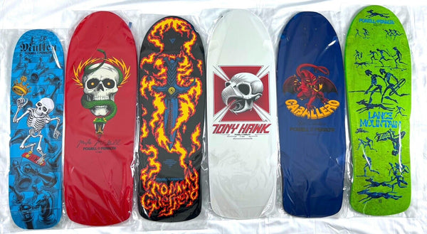 POWELL-PERALTA - COMPLETE “BONES BRIGADE” RE-ISSUES SET