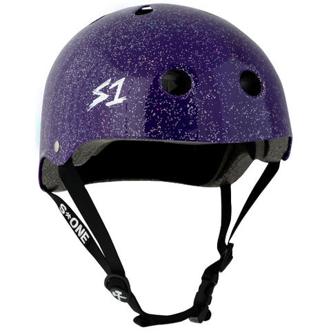 S1 - "LIFER" HELMET PURPLE GLITTER
