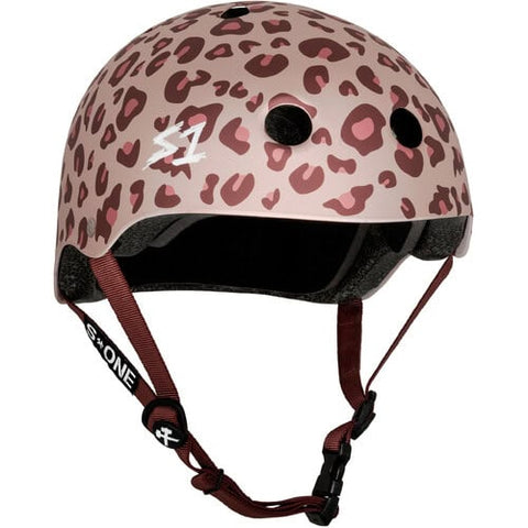 S1 - "LIFER" HELMET LIGHT PINK CHEETAH