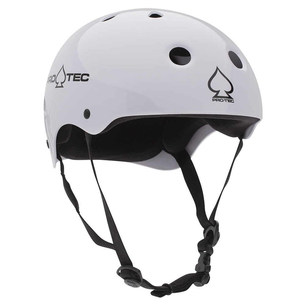 PRO-TEC "CLASSIC SKATE" HELMET GLOSS WHITE