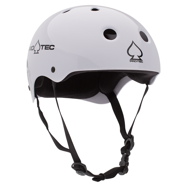 PRO-TEC "CLASSIC SKATE" HELMET GLOSS WHITE