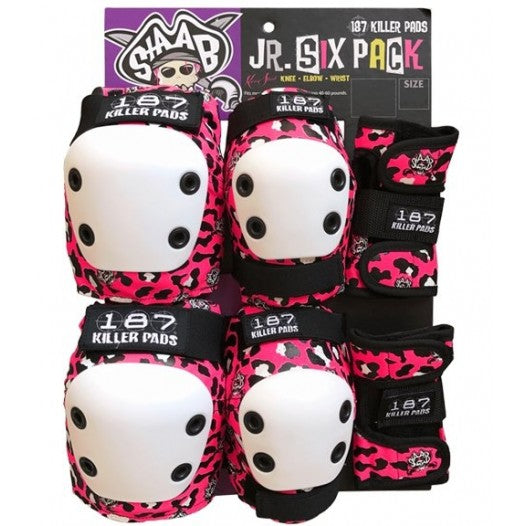 187 JUNIOR SIX PACK "STAAB" EDITION PAD PACK NEON PINK