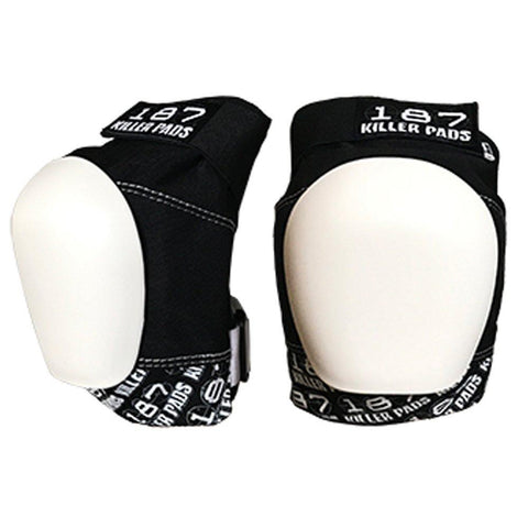 187 PRO KNEE PADS BLACK/WHITE