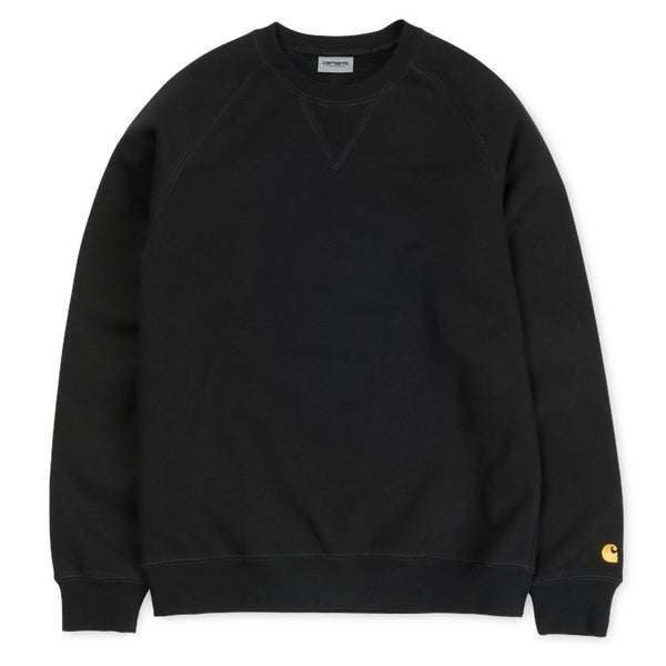 CARHARTT CHASE CREW BLACK/GOLD
