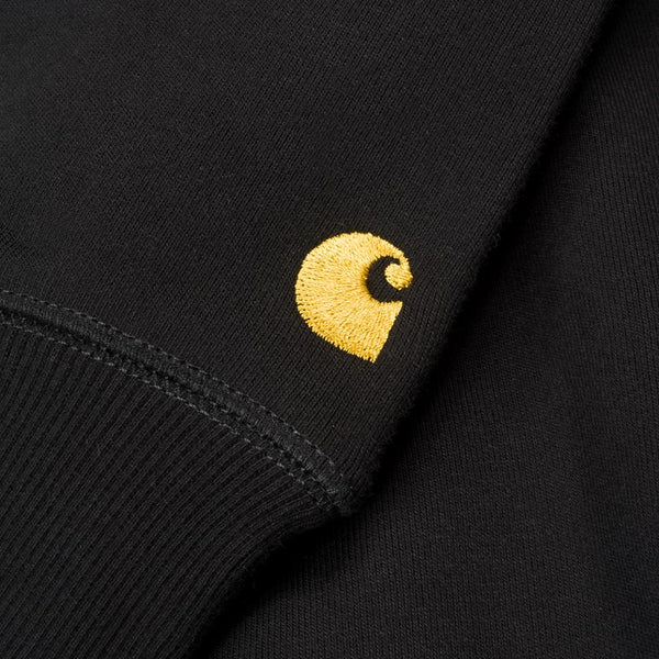 CARHARTT CHASE CREW BLACK/GOLD