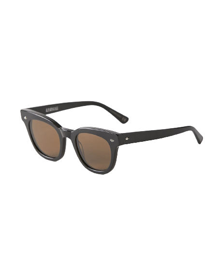 EPOKHE "DYLAN" SUNGLASSES BLACK GLOSS/BRONZE POLARISED