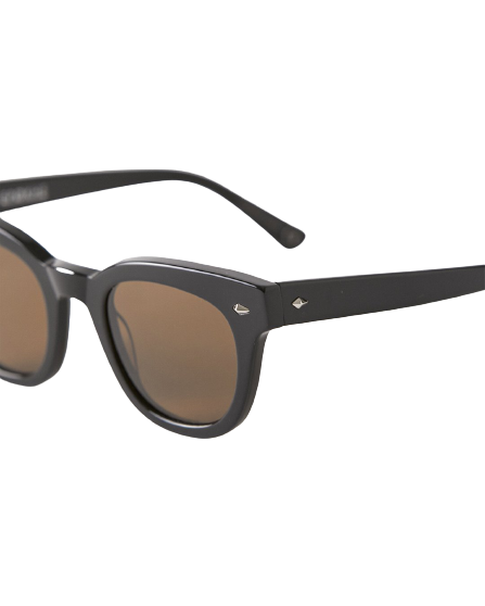 EPOKHE "DYLAN" SUNGLASSES BLACK GLOSS/BRONZE POLARISED