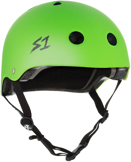 S1 LIFER HELMET BRIGHT GREEN MATTE