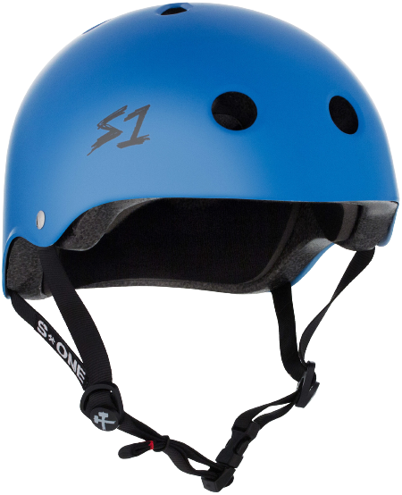 S1 LIFER HELMET CYAN BLUE MATTE