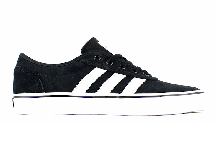 ADIDAS ADIEASE SUEDE BLACK WHITE BLACK