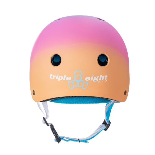 TRIPLE EIGHT "CERTIFIED SWEATSAVER" HELMET SUNSET