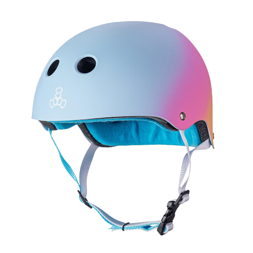 TRIPLE EIGHT "CERTIFIED SWEATSAVER" HELMET SUNSET