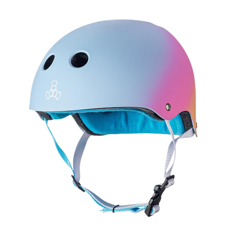 TRIPLE EIGHT "CERTIFIED SWEATSAVER" HELMET SUNSET