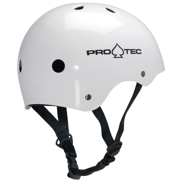 PRO-TEC "CLASSIC SKATE" HELMET GLOSS WHITE