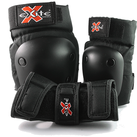 EXITE "CRITTERS" YOUTH PAD 3-PACK BLACK
