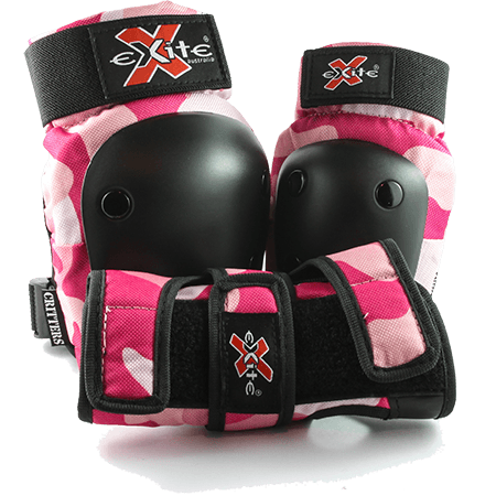 EXITE "CRITTERS" YOUTH PAD 3-PACK PINK CAMO