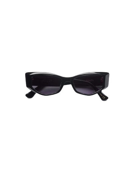 EPOKHE "GUILTY" SUNGLASSES BLACK POLISHED/BLACK