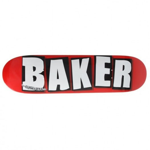 BAKER OG LOGO WHITE 8.25"