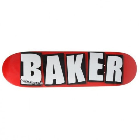 BAKER OG LOGO WHITE 8.25"
