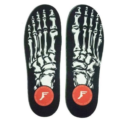 FOOTPRINT ELITE MID INSOLES SKELETON BLACK