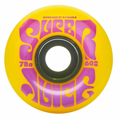 OJ SUPER JUICE YELLOW 60MM 78A WHEELS