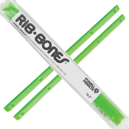 POWELL PERALTA "RIB BONES" LIME 14.5"