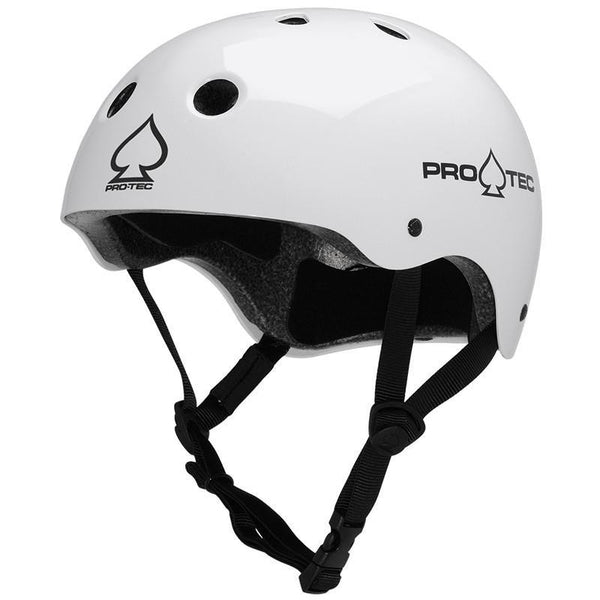 PRO-TEC "CLASSIC SKATE" HELMET GLOSS WHITE