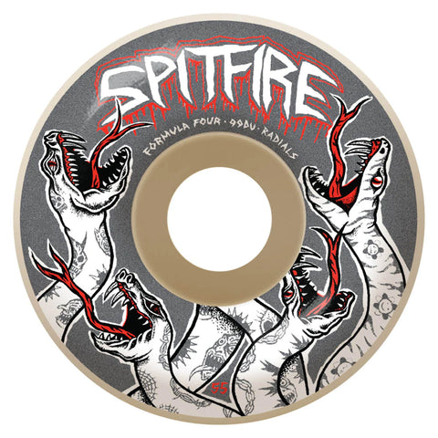 SPITFIRE - F4 VENOM RADIALS 55MM 99A SKATEBOARD WHEELS