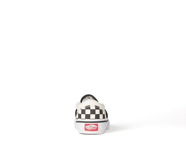 VANS TODDLER CHECKERBOARD SLIP-ON