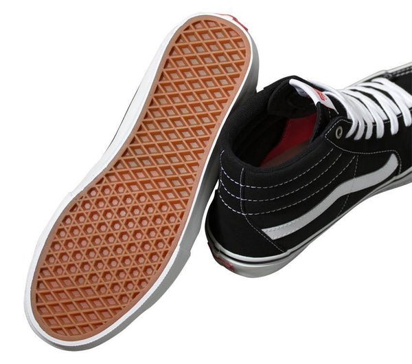 VANS SKATE SK8-HI BLACK/WHITE